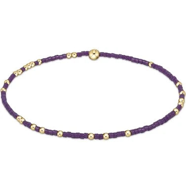 Gameday Hope Unwritten Bracelet - Deep Purple