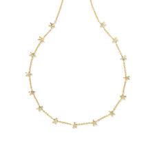 Sierra Star gold strand necklace