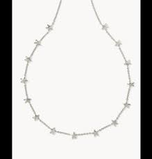 Sierra Star silver strand necklace