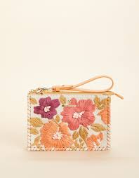 Sophie Raffia Wristlet Multi