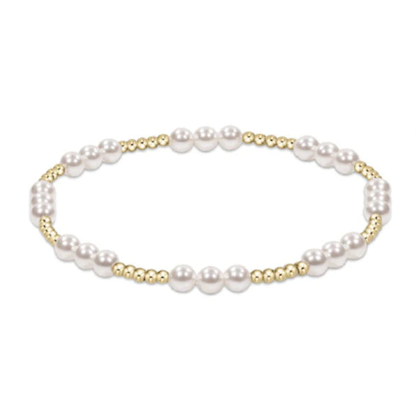 Classic Joy gold pearl 4mm bracelet