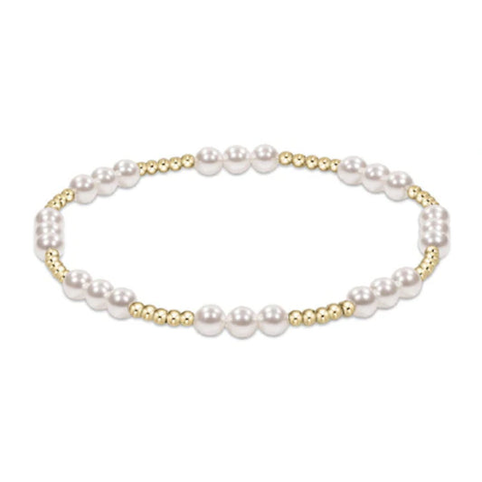 Classic Joy gold pearl 4mm bracelet