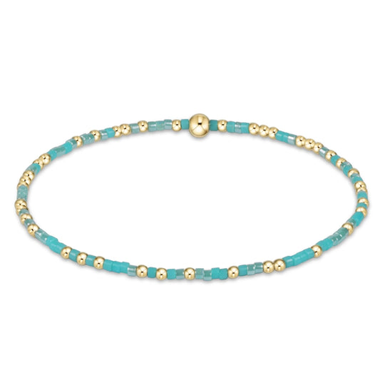 Hope Unwritten Turq it bracelet