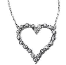 Twinkle Splendor heart necklace