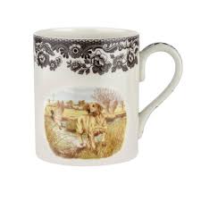 Woodland Yellow Lab Mug